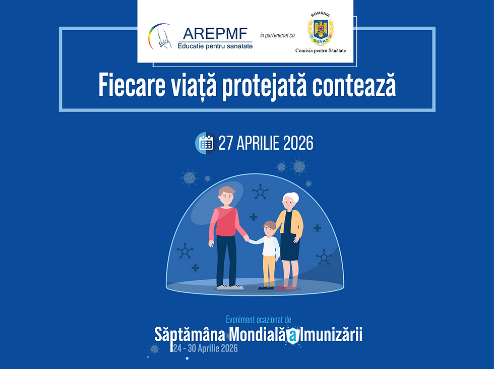 Comunicat de Presa„Fiecare viață protejată contează” –responsabilitate și prevenție în Săptămâna Mondială a ImunizăriiBucurești, 27 aprilie 2026