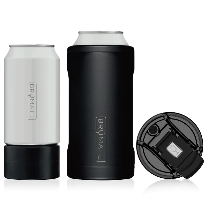 BruMate Hopsulator TRiO 3-in-1 12oz/16oz Can Holder - Matte Black