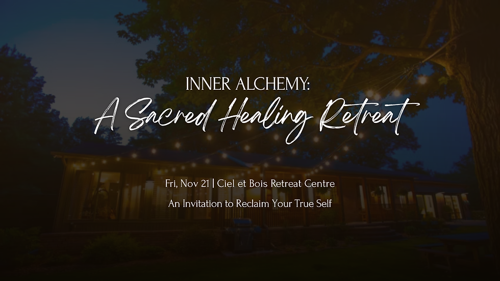 Inner Alchemy: A Sacred Healing Retreat