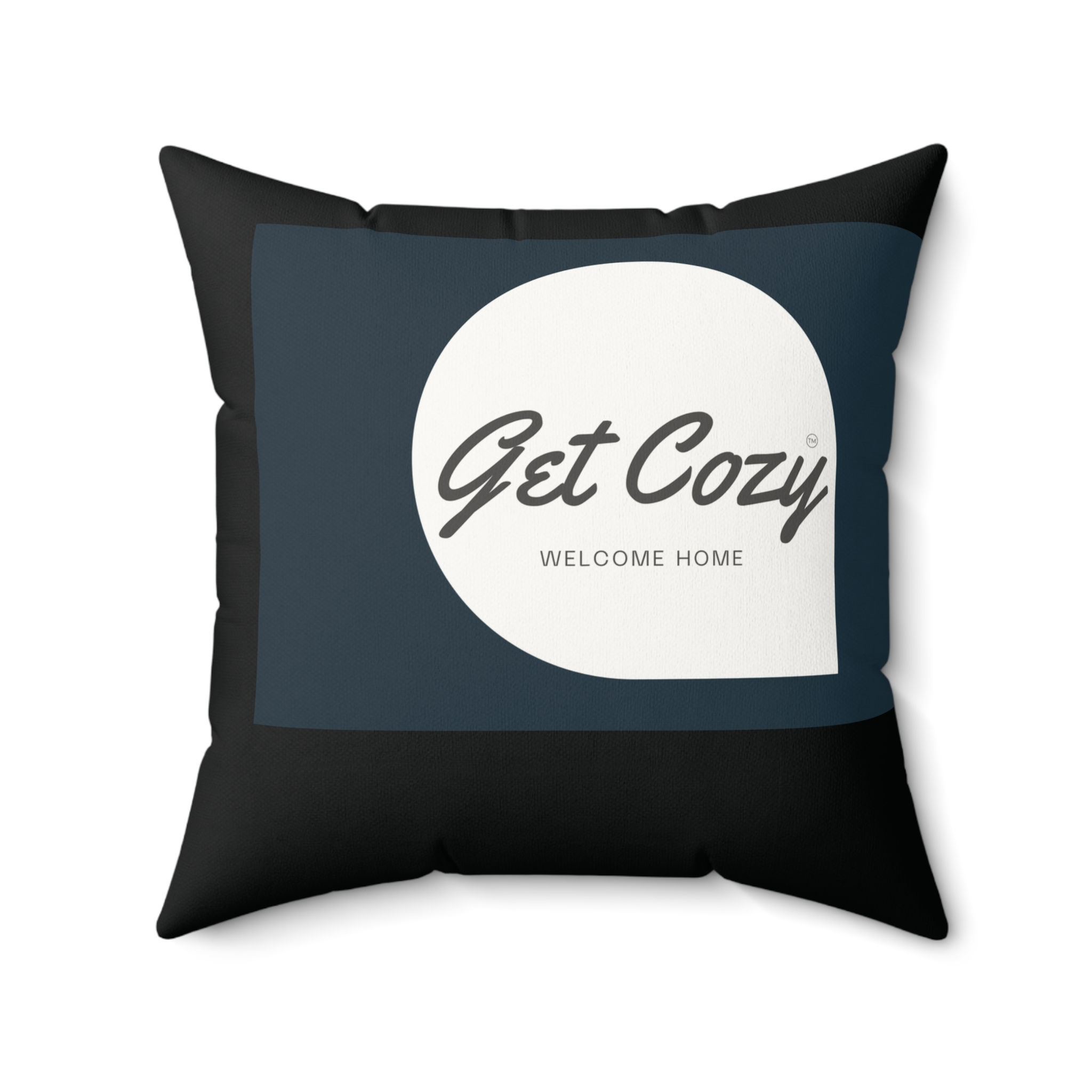 Faux Suede Square Pillow