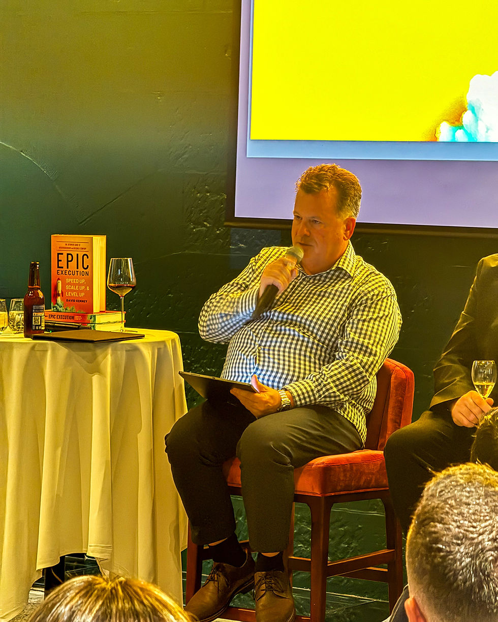 David Kenney book launch Epic Executive the Pillars Sydney
