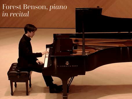 Forest Benson, piano