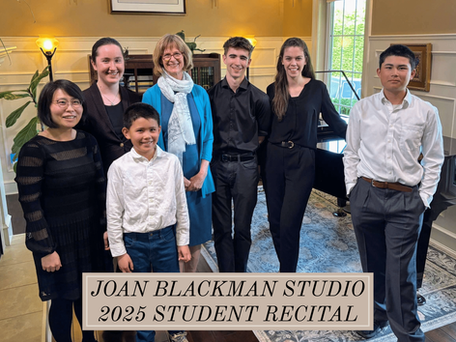Joan Blackman Studio - 2025 Student Recital