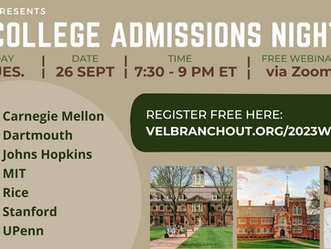 2023 Admissions Nights!