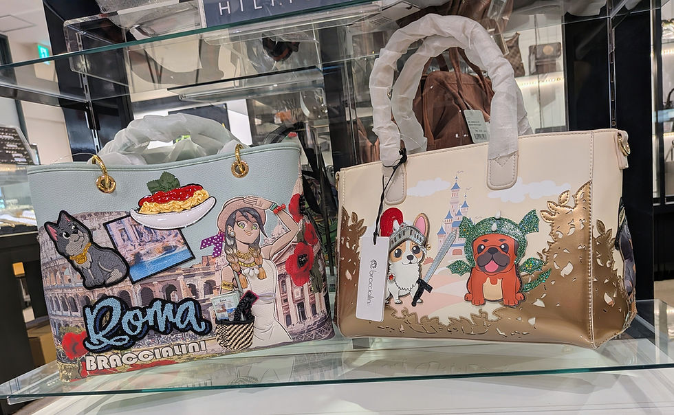 Braccialiniの「持ち歩くアート」の入荷
