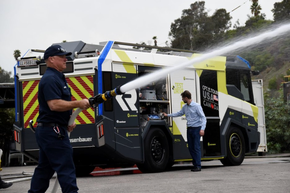 Los Angeles Buys in to the Promise of the Electric Fire Truck