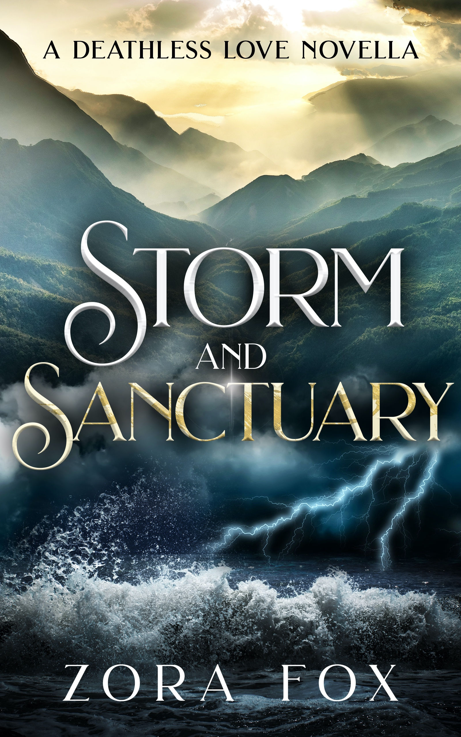 Storm and Sanctuary (Deathless Love) signed paperback