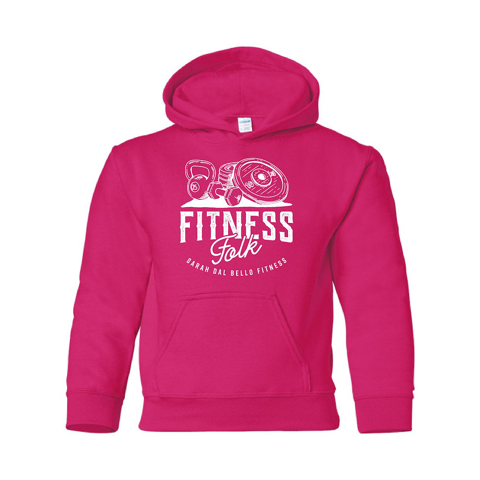 Thumbnail: 'Fitness Folk' - YOUTH Hoodie
