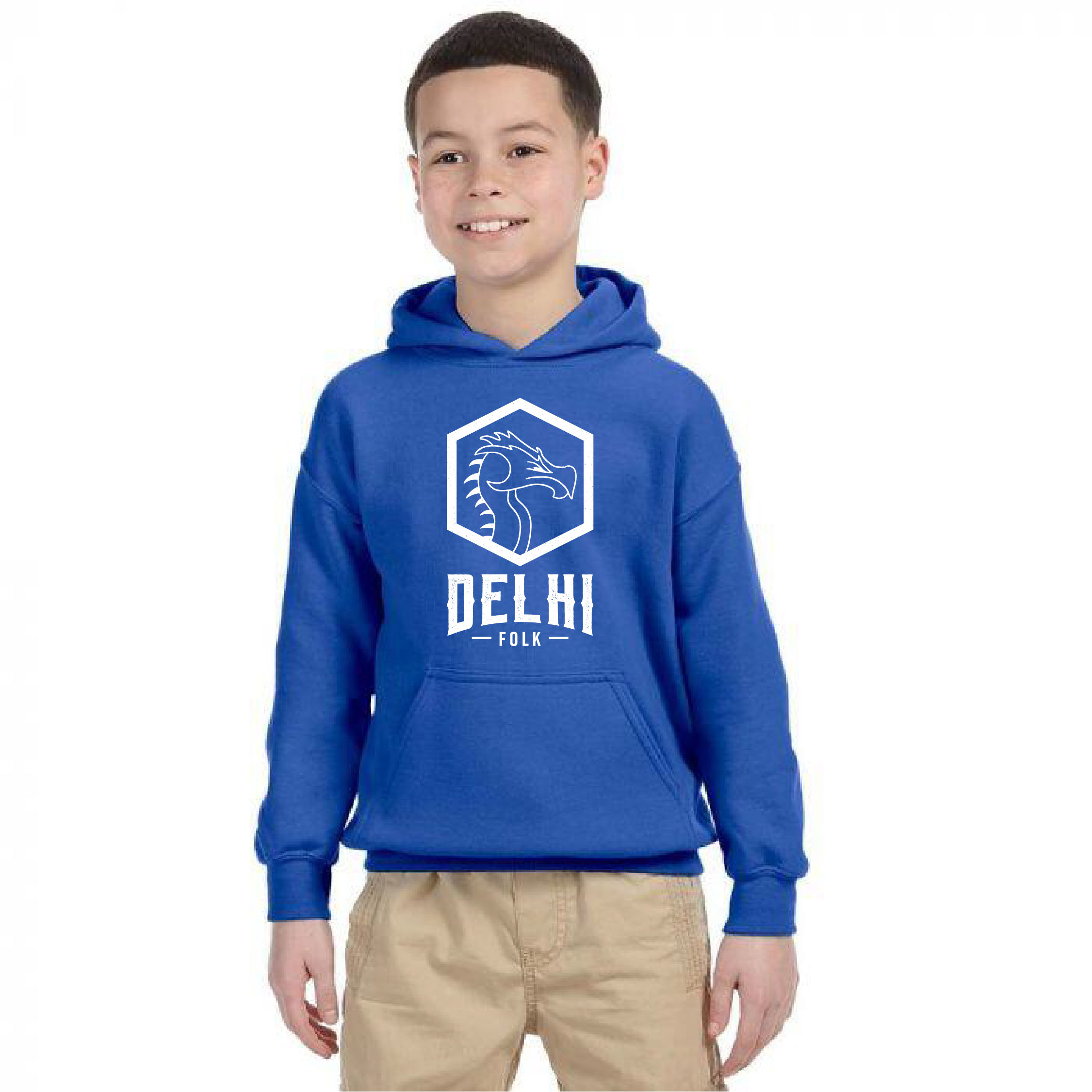 Delhi Folk Youth Hoodie