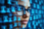 Woman wearing glasses with social network overlay, AI + Social Network Analysis Are Changing Fraud Detection