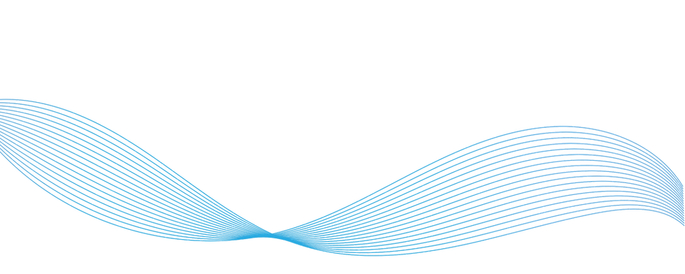 Abstract blue wave on black background, symbolizing movement and fluidity.