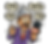 Man with foil hat speaking into a microphone with speech bubbles saying !?*! #?!* ?!#