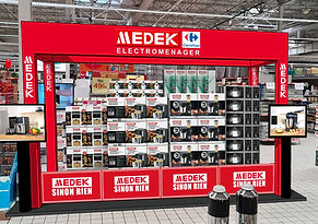 Stand personnalisé MEDEK à Vitrolles