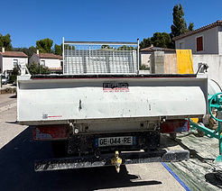 Camion Gervasi Construction avant covering