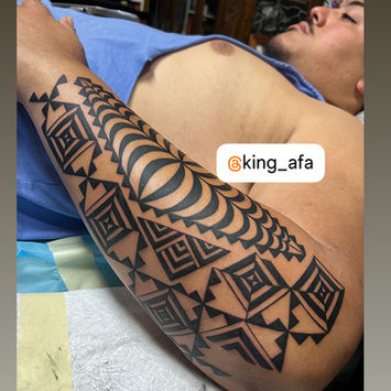 kingafa polynesian tattoo artist los angeles tongan tattoo UCLA 