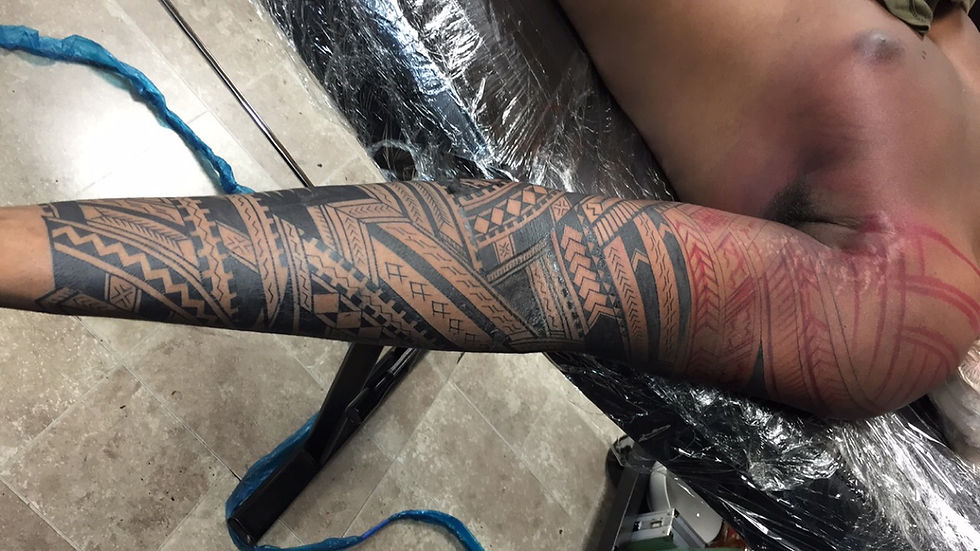African American African tribal art tattoo polynesian tribal tattoos NFL players NBA players rappers hiphop artists black culture american culture tattoo culture tattoo industry culture appropriation 