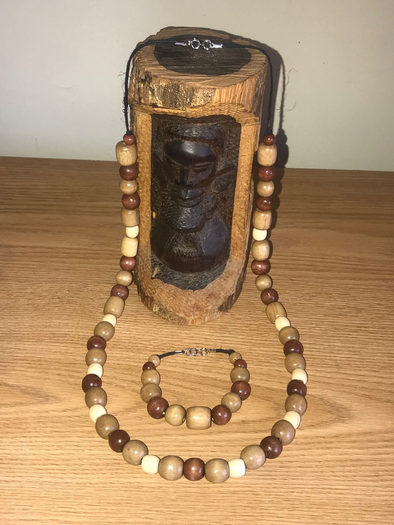 Lion King Vibez Mens Wooden Neck Piece