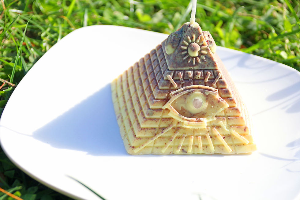 🕯️Love Ritual Pyramid Soy Candle