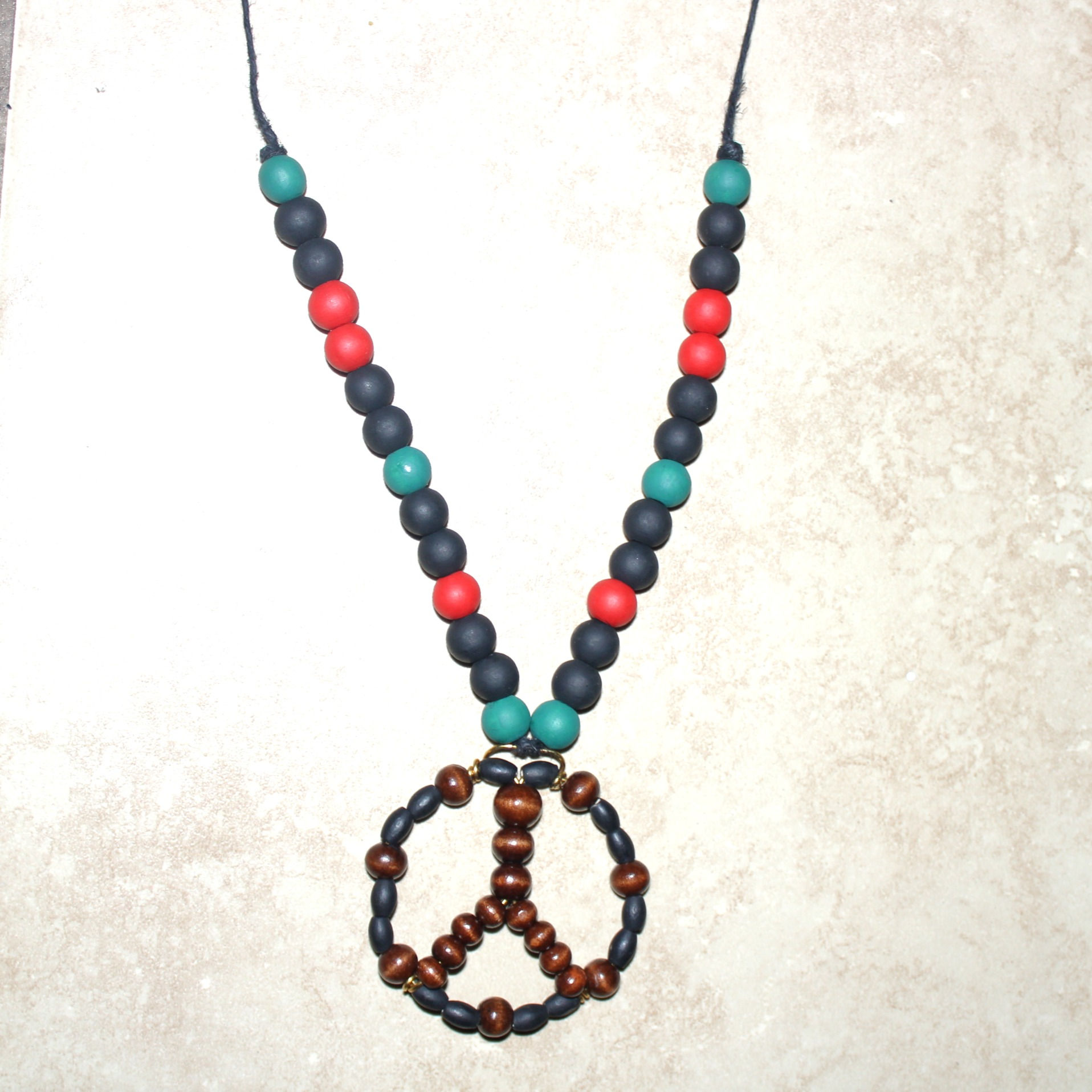 Heritage Peace Nation Hand Painted Unisex Neck Piece