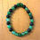 Thumbnail: Green Aventurine Lava Wrist Piece 