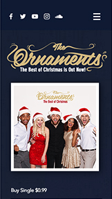 음악 카테고리 템플릿 – 크리스마스 뮤직 스페셜