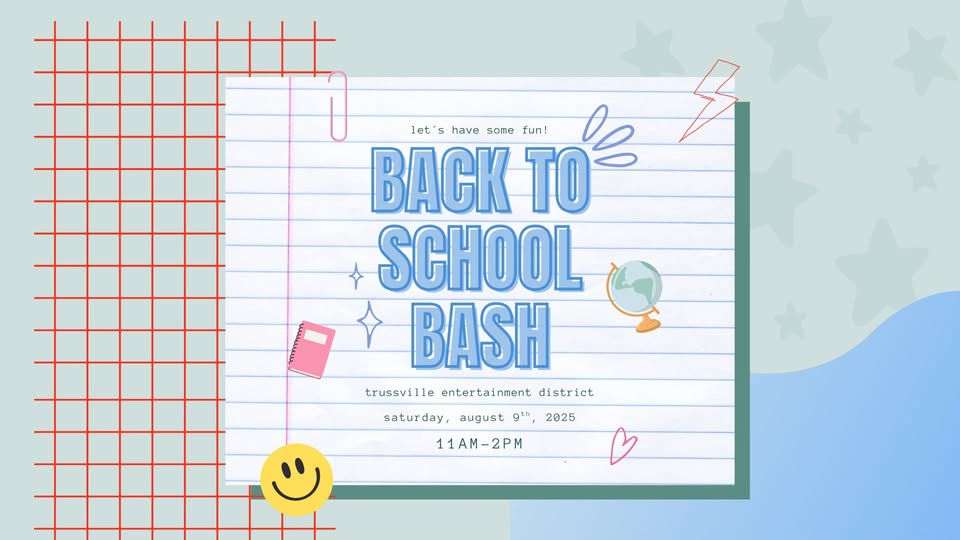 Back to School Bash at The Trussville Entertainment District