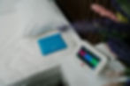 Thumbnail: SkyPad Blue Contactless Heart Rate & Breathing Monitor, Touchscreen Monitor