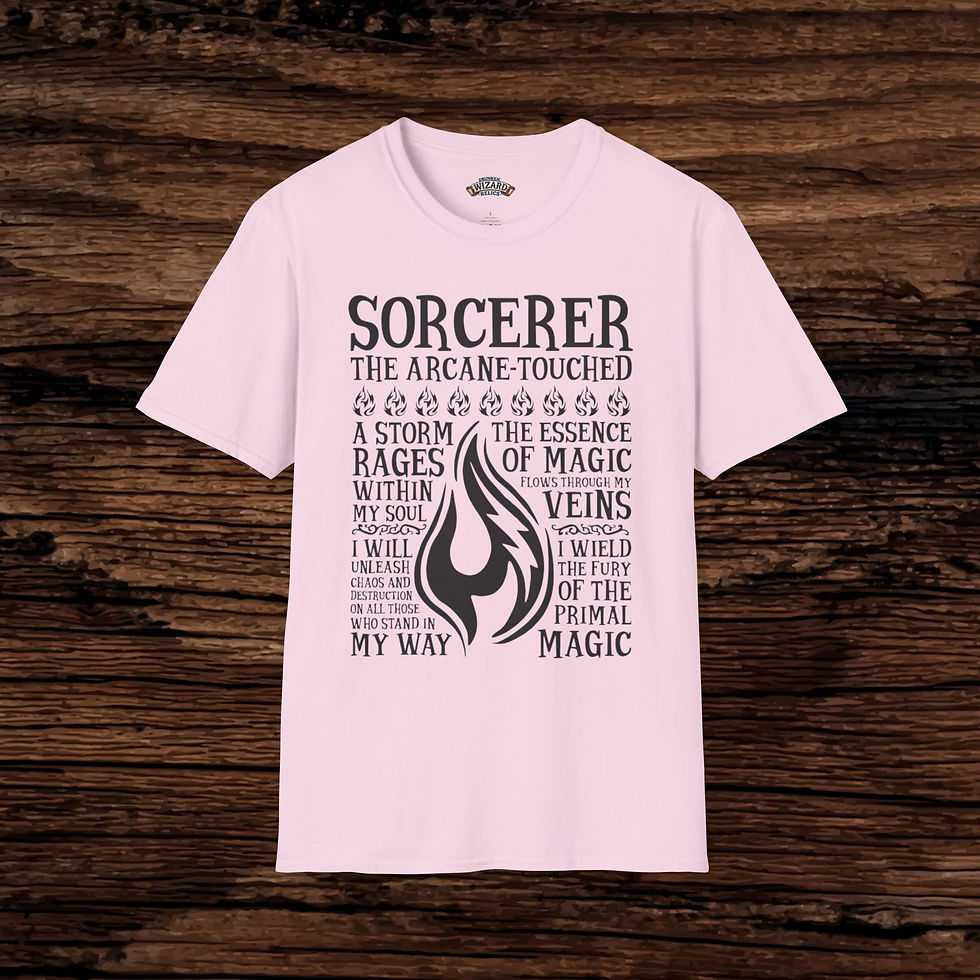 Thumbnail: Sorcerer WordArt Unisex T-Shirt