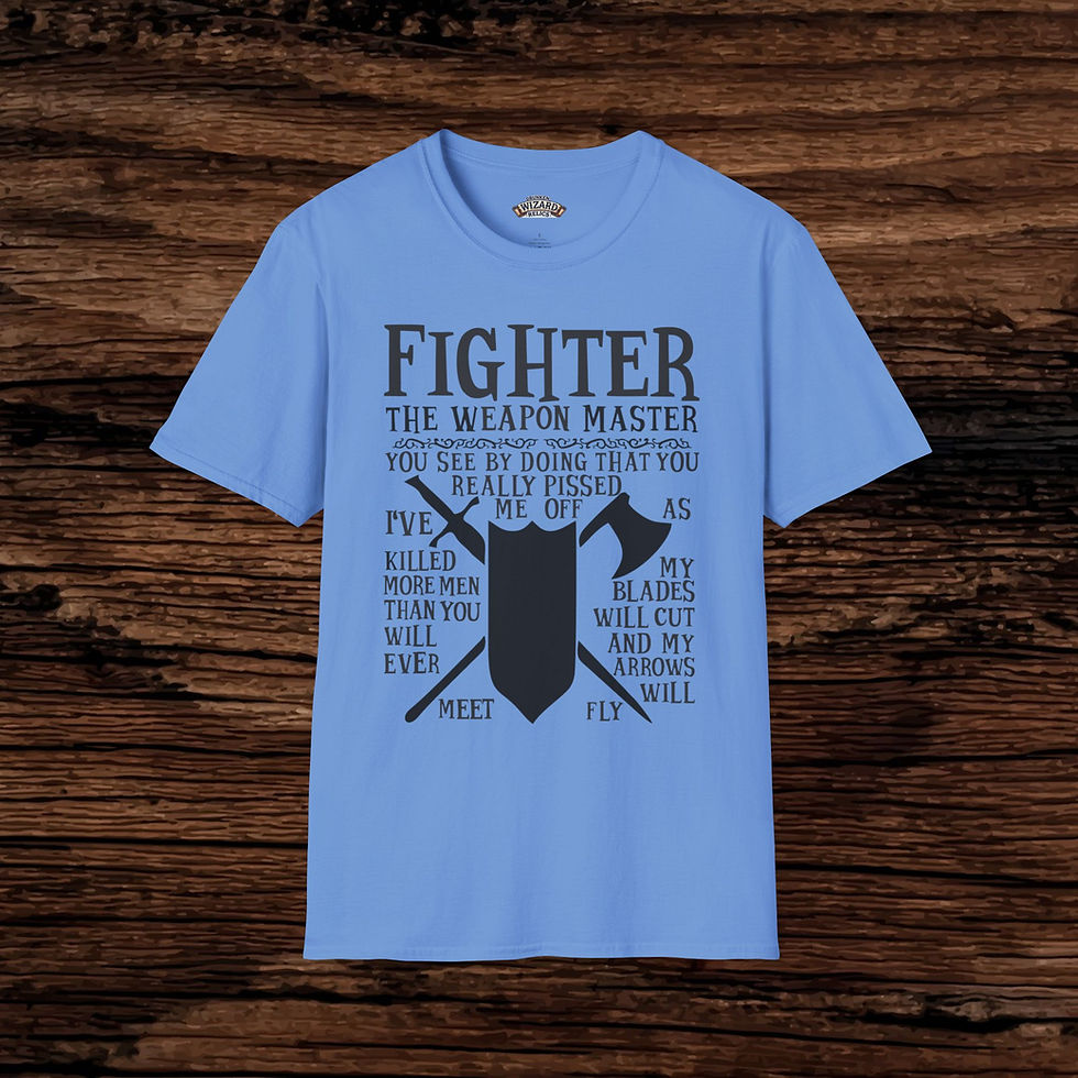 Thumbnail: Fighter WordArt Unisex Softstyle T-Shirt