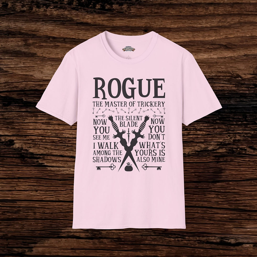 Thumbnail: Rogue WordArtUnisex Softstyle T-Shirt