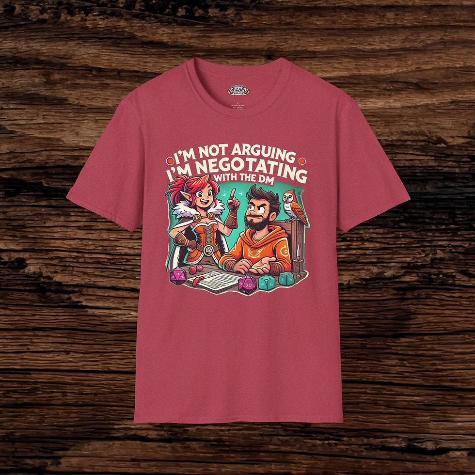 Thumbnail: I'm Not Arguing, I'm Negotiating Unisex Softstyle T-Shirt