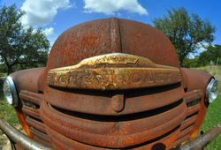 Chevy Grill Fish eye