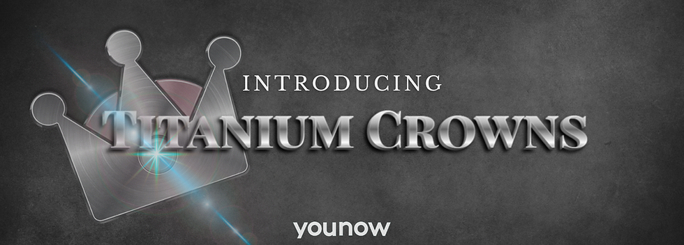 🚀 Titanium Crowns Are Here!