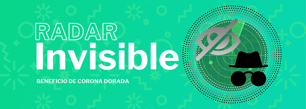 Presentamos el Radar Invisible: Vea lo que otros no pueden ver. 👀
