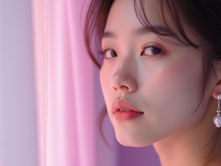 若い女性のための魅力的なポートレート写真