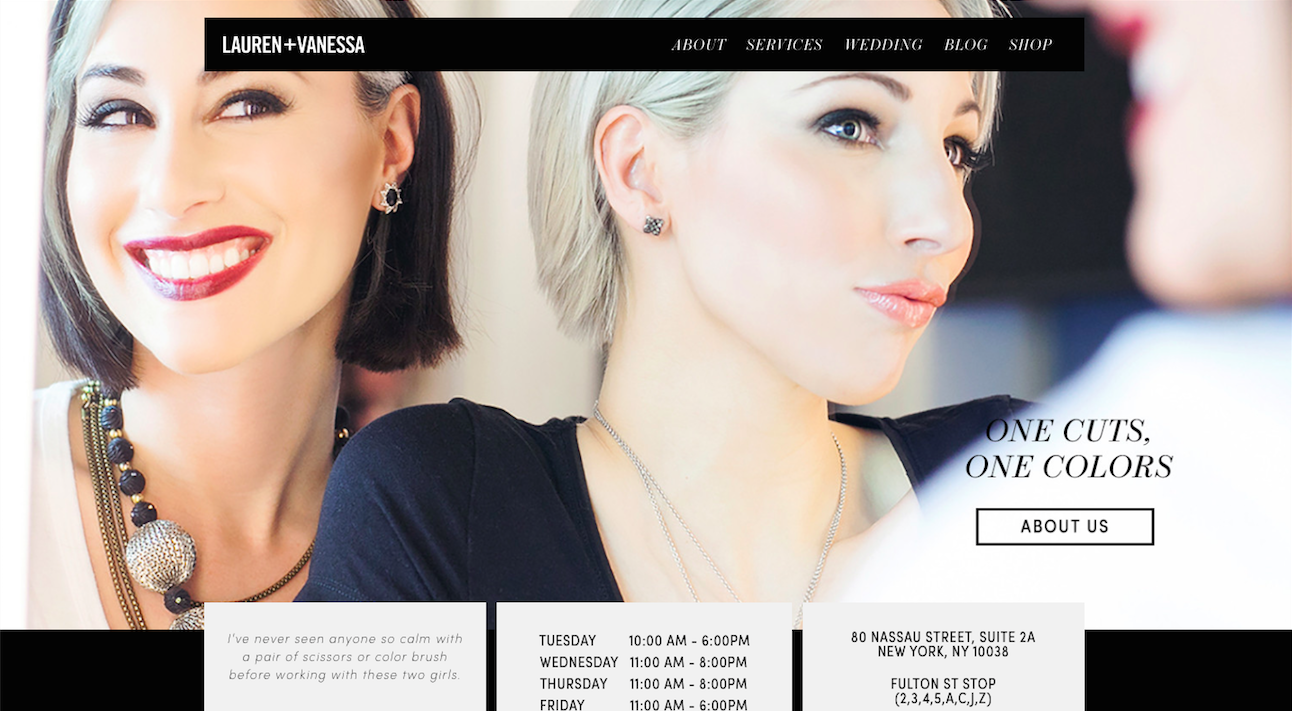 LAUREN+VANESSA Salon & Product Line