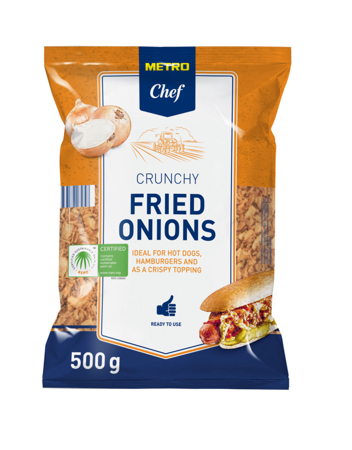 Oignon frits 500gr