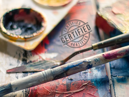 Certificate of Authenticity for Artwork