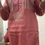 Thumbnail: Chikankari and mukaish Organza silk hand embroidered Kurti