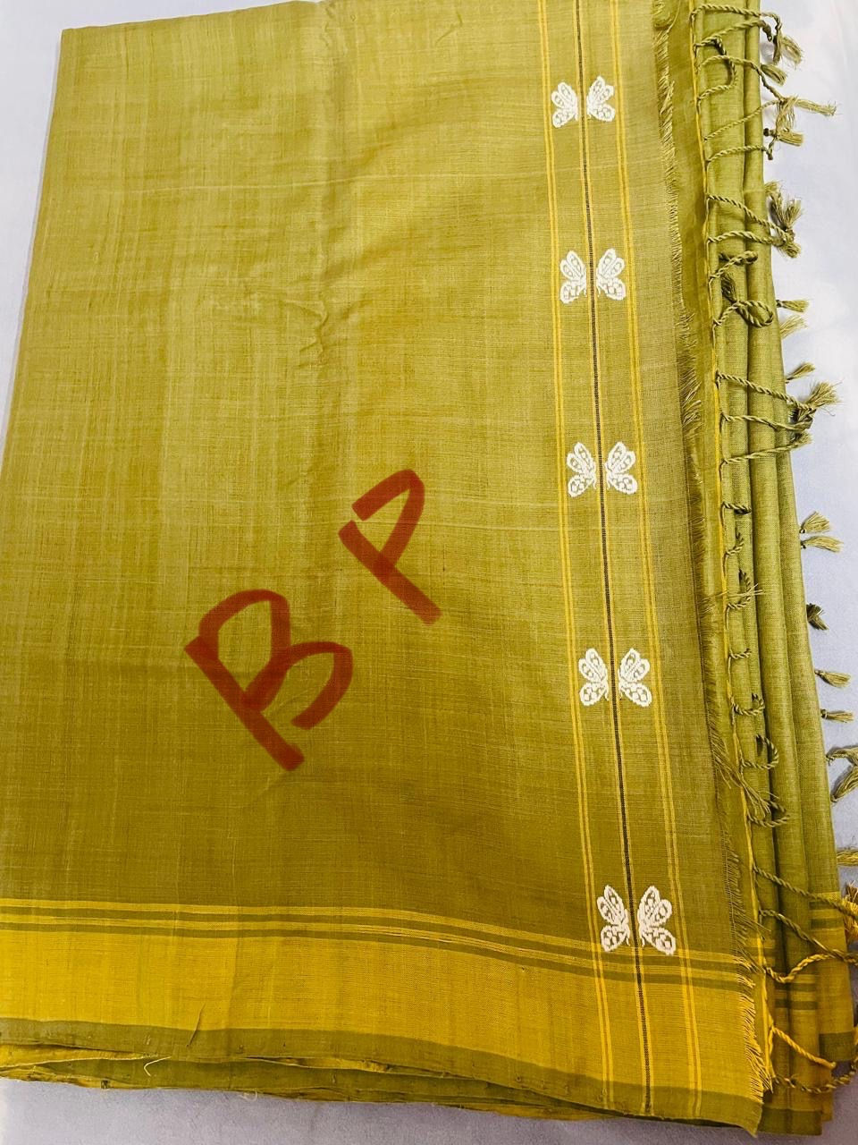 Thumbnail: Pure Eri silk natural dyed Assam weave