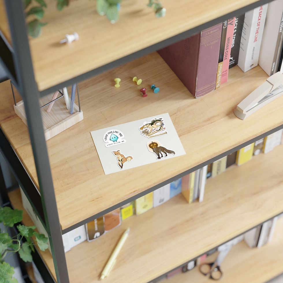 Thumbnail: FOXY STICKER PACK/ Choose Your Own Stickers for Laptops and Planners