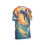 Thumbnail: Dolphins Jumping Print Men's O-Neck T-Shirt |Cotton. (SPI)