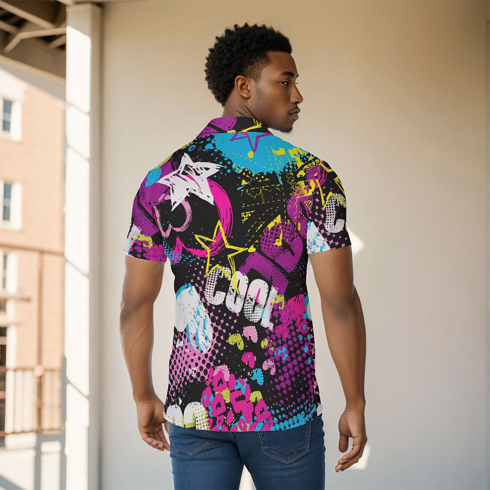 Thumbnail: Cool art design Print Men's Shirt. (SPI)
