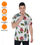 Thumbnail: Tropical leaves All-Over Print Men's Polo Shirt. (SPI)