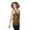 Thumbnail: Tiger strips Print Women's Racerback Tank Top. (SPI)