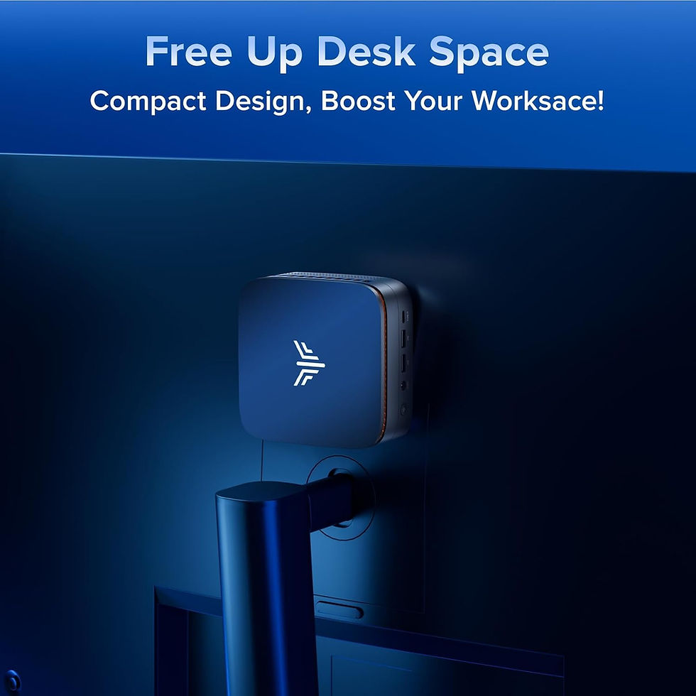 Thumbnail: KAMRUI Pinova P1 Mini PC - AMD Ryzen 4300U, 16GB RAM, 256GB SSD