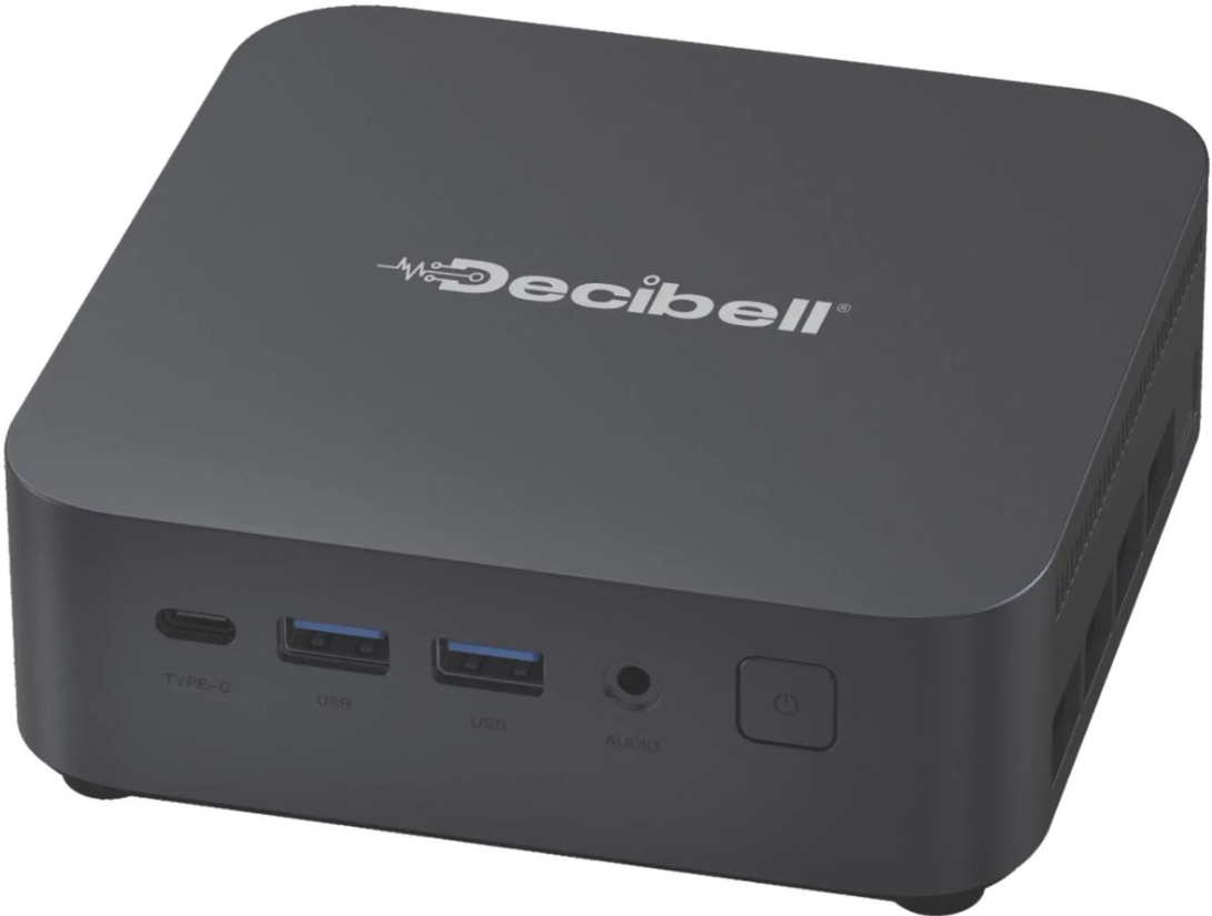 DeciBell N3ES AMD Ryzen 7 Professional Mini Desktop PC 16GB RAM, 512GB SSD Win11