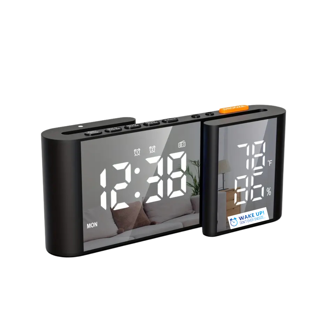 Wake Up! Radio Alarm Clock S-Shape