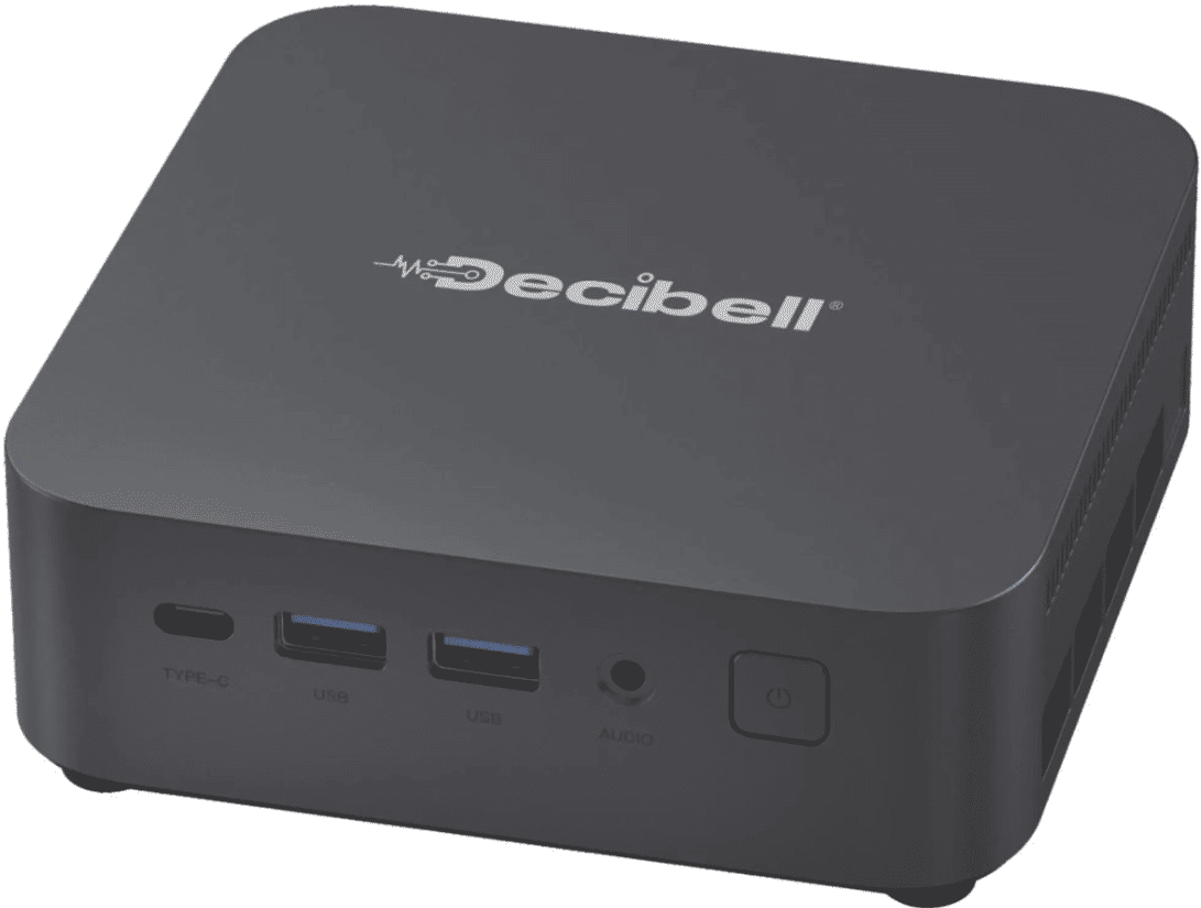 Decibell Mini PC AMD Ryzen 7 8745HS 16GB DDR5 1TB SSD Win11P