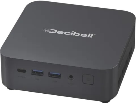 Decibell N3ES Mini PC AMD Ryzen 7 7735HS 16GB 512GB Win11Pro
